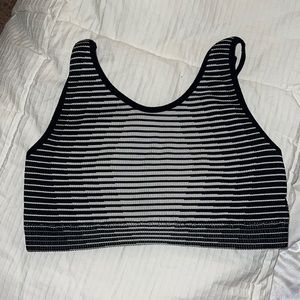 Sports bra longer length